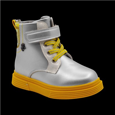 Ботинки демисезонные PV600-2-4 серебро