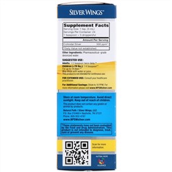 Natural Path Silver Wings, Colloidal Silver, Extra Strength, 500 ч/млн, 120 мл (4 жидких унции)