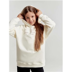 Джемперы CONTE DD 1452 Удлиненненное oversize-худи на флисе с вышивкой