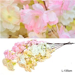 Цветок искусственный Плакучая ива 135 см / W33330 /уп 500/ (Желтый)