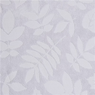 Полотенце махровое жаккардовое LoveLife Leaves 70х130 см, цвет светло-серый, 100% хл, 500 гр/м2