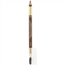 L'Oreal, Карандаш для бровей Brow Stylist Designer, оттенок 310 «Брюнет», 1,3 г