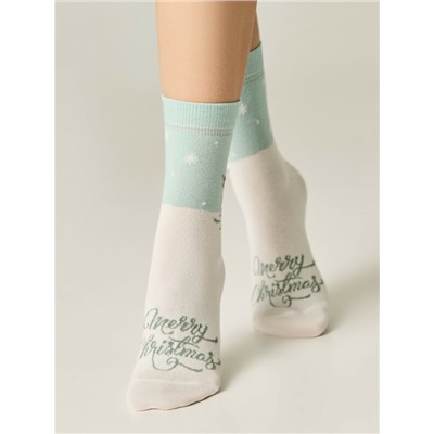 Новогодние БРЕСТСКИЕ НОСКИ ЖЕНСКИЕ 1137Е NEW YEAR