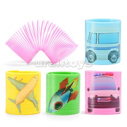 Игрушка-пружинка "Транспорт" в пакете