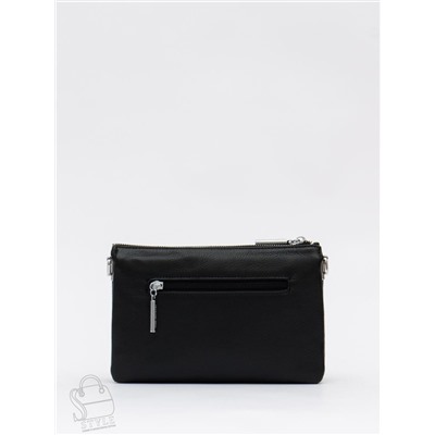 Сумка женская кожаная 9376-2Y black Polina&Eiterou  в Новосибирске