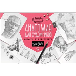 АСТ Walter Foster "Анатомия для художников. Альбом для скетчинга"
