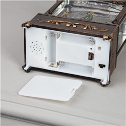 Светодиодная фигура «Новогодняя деревня» 14.5×22×8 см, пластик, батарейки ААх3 (не в комплекте), USB, свечение тёплое белое