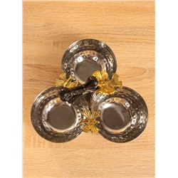 Менажница «Крю», 20×20×20 см, нержавеющая сталь