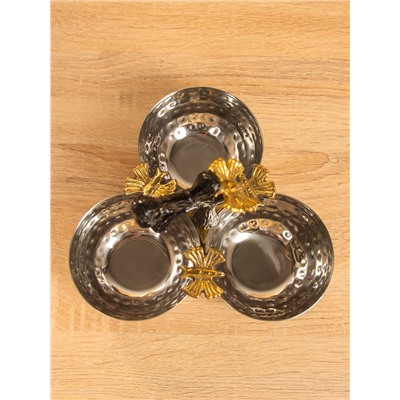 Менажница «Крю», 20×20×20 см, нержавеющая сталь