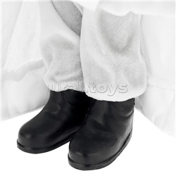 Сувенир "Внучка Деда Мороза" в белой шубке, 40 см.