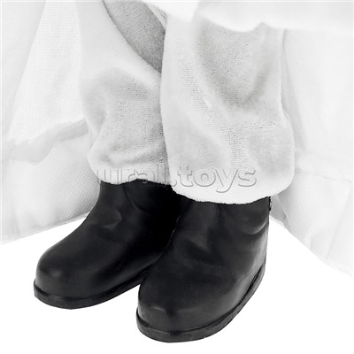 Сувенир "Внучка Деда Мороза" в белой шубке, 40 см.