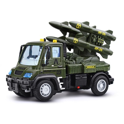 Машина "Военная. Ракетная установка" р/у, в коробке