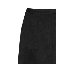 Юбки CONTE CELINA Юбка А-силуэта с эффектом замши и рельефными линиями