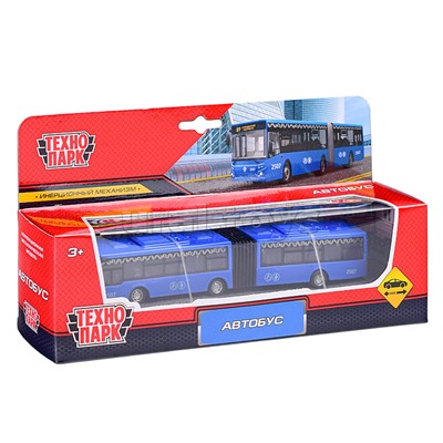 Машина металл Автобус 18 см, инерция, в коробке