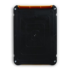 Ящик почтовый, пластиковый, «Стандарт», с щеколдой, с накладкой, серый