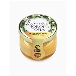 Мёд кремовый «Волшебного нового года», с апельсином, 30 г