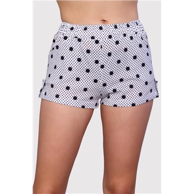 Комета - шорты черно-белый