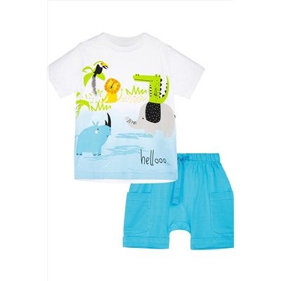 Комплект (Футболка+Шорты) PLAYTODAY, 986636