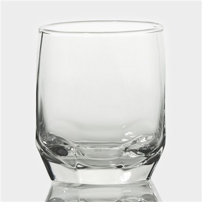 Набор стаканов Lav «Алмаз», 215 мл, 7×8 см, 6 шт., стекло, прозрачный