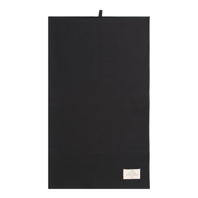 Полотенце «Этель» Kitchen, 40×70 см, чёрное, 100% хлопок, саржа 220 г/м²