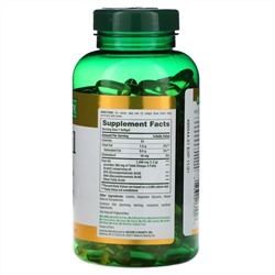 Nature's Bounty, Рыбий жир, 1200 мг, 200 мягких таблеток быстрого высвобождения