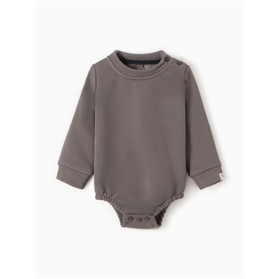 Свитшот - боди детский MINAKU, рост 86-92 см, серый