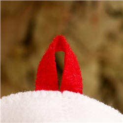 Шапка для бани и сауны «За любой движ, если жена отпустит», полиэстер, белая