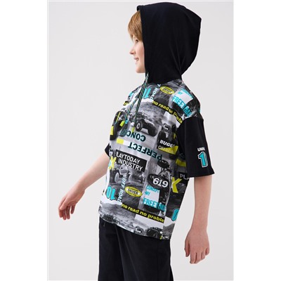 Комплект трикотажный для мальчиков: джемпер (футболка), шорты PLAYTODAY, 1239840