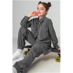 Вельветовый костюм для девочки Happyfox