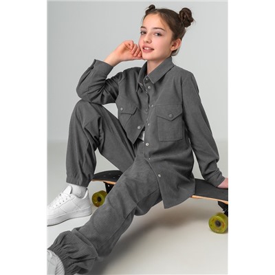 Вельветовый костюм для девочки Happyfox