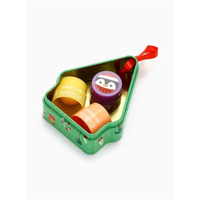 Бальзам для губ, набор 3 шт., URAL LAB