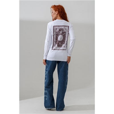 8562 футболка с дл.рукавом унисекс