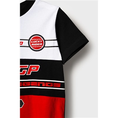 Комплект трикотажный для мальчиков: фуфайка (футболка), брюки PLAYTODAY, 1239874