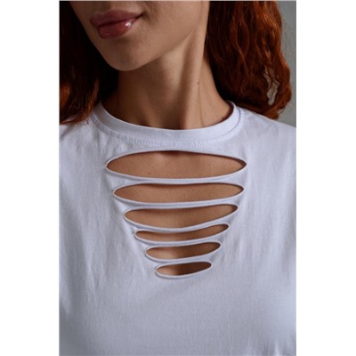 Футболка женская 7468 (Белый)