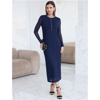 Платье из сетки с подкладкой