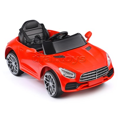 Электромобиль "Престиж" на аккумуляторе, с р/у управлением, в коробке (красный)