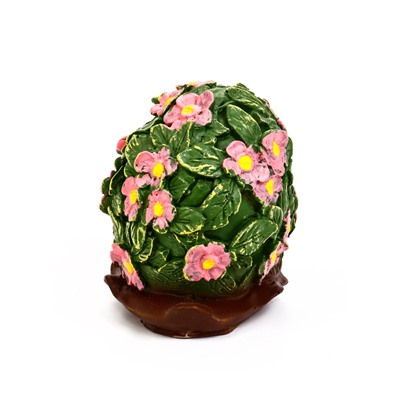 Садовая фигура из полистоуна «Улитка резная», 20×11×12 см