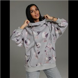 Худи женское Ваниль (Голубой)