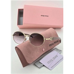 Набор женские солнцезащитные очки, коробка, чехол + салфетки #22881378