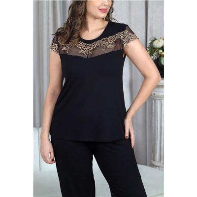 Пижама Мелинда-2 (Черный)