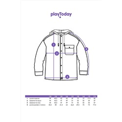 Рубашка PLAYTODAY, 1223248