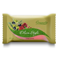 Мыло Оливковый стиль 90г