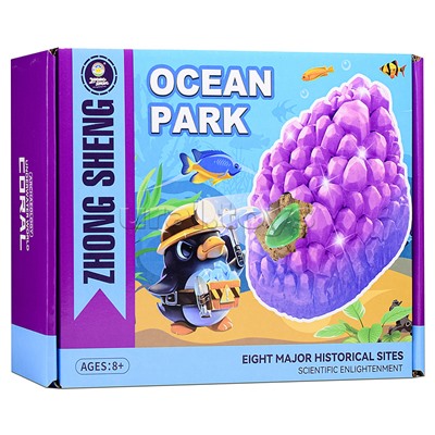 Раскопки "Минеральный детектив" в коробке