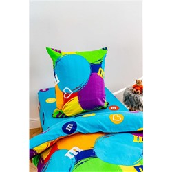 КПБ "Павлайн" FreeDom бязь 1,5 сп. "Конфетки" вид 1 с 1 нав. 70*70