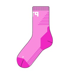 Термоноски трикотажные для девочек (низкие махровые)