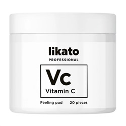 Likato Пилинг-пэды для совершенной кожи с AHА-кислотами и витамином С, 80 мл 23210