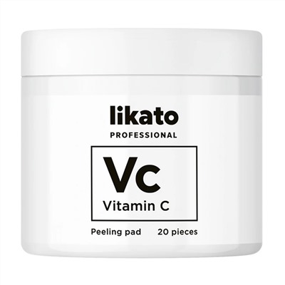 Likato Пилинг-пэды для совершенной кожи с AHА-кислотами и витамином С, 80 мл 23210
