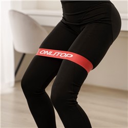 УЦЕНКА Набор фитнес-резинок ONLYTOP: нагрузка 10, 15, 20, 25, 30 кг, 5 шт., 30×5 см