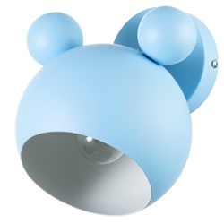 Бра «Барни», Е27, 40 Вт, голубой, 20×20×20 см