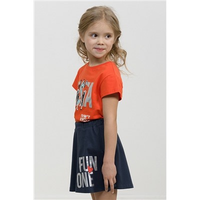 Костюм (футболка+юбка) PELICAN, 750036